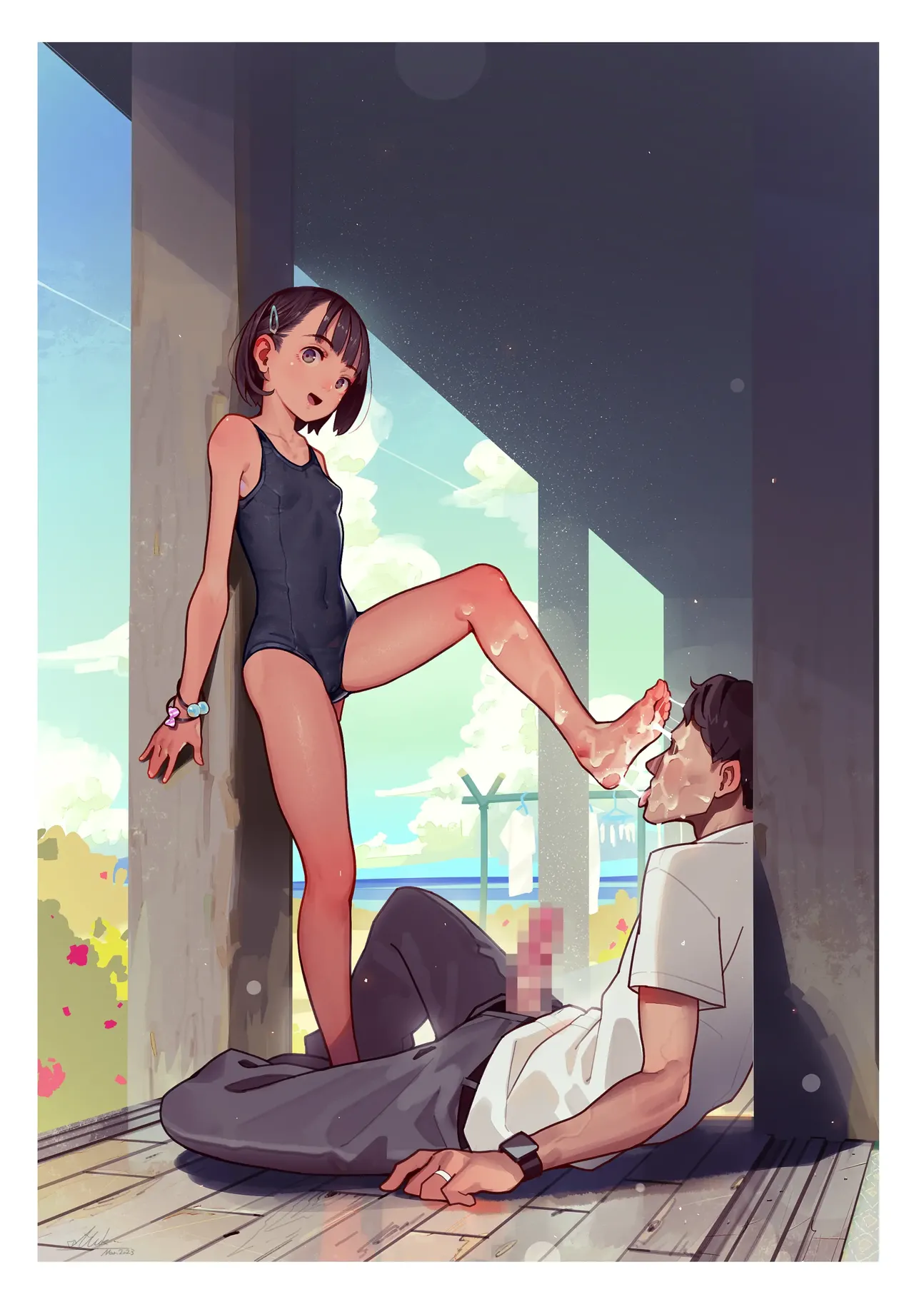 オトコで遊ぶメスガキちゃん達 イラスト大全 2020-2023 文字なし版 - page282