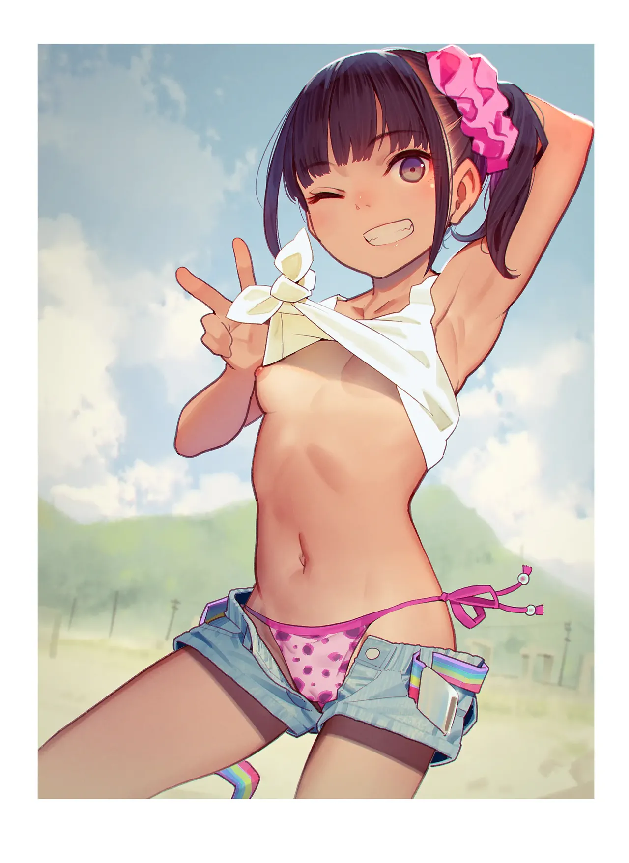 オトコで遊ぶメスガキちゃん達 イラスト大全 2020-2023 文字なし版 - page288