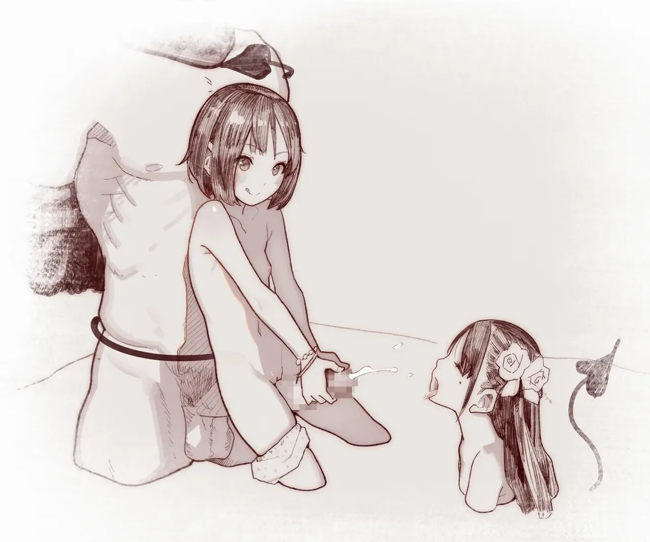 オトコで遊ぶメスガキちゃん達 イラスト大全 2020-2023 文字なし版 - page329