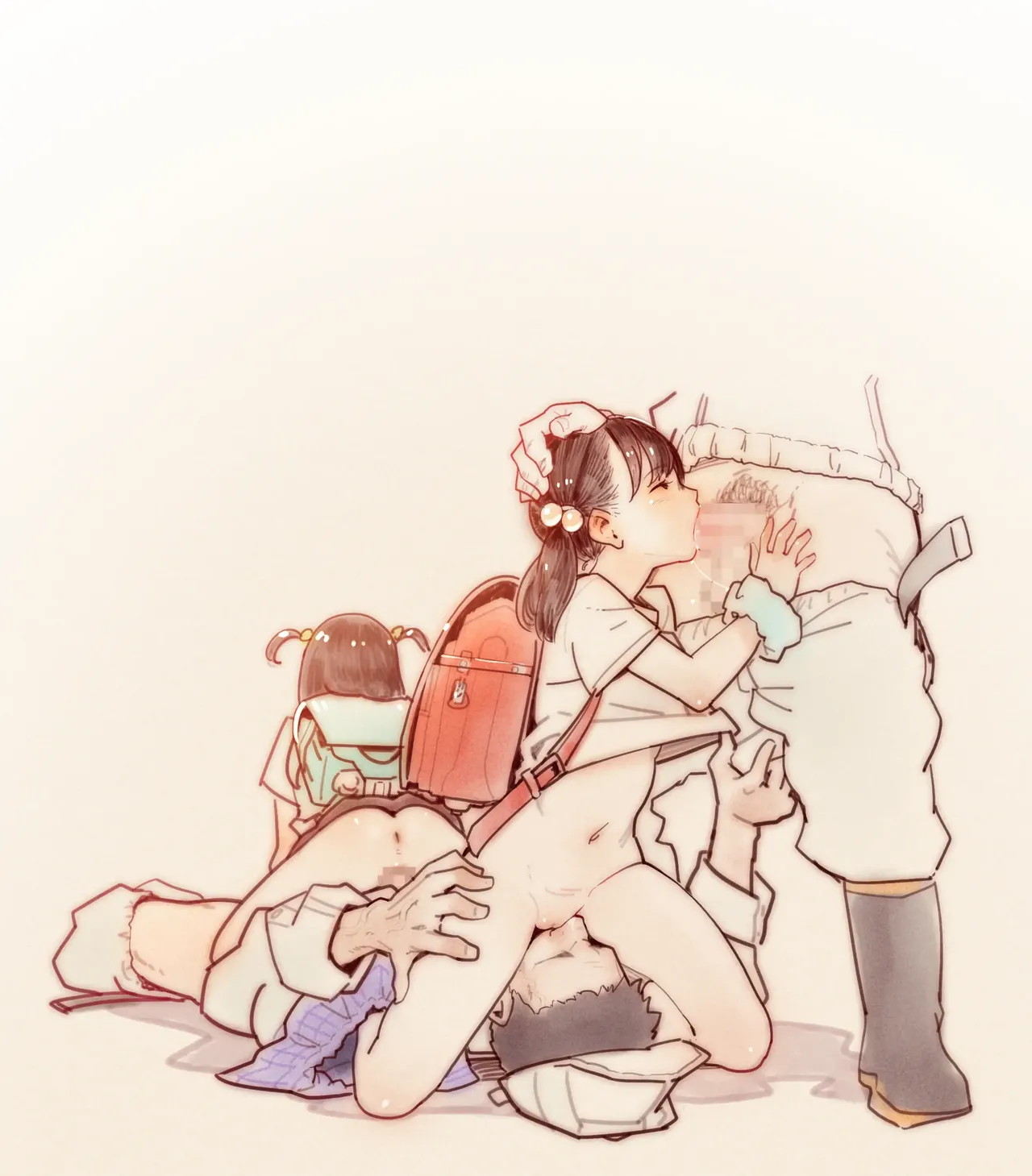 オトコで遊ぶメスガキちゃん達 イラスト大全 2020-2023 文字なし版 - page335