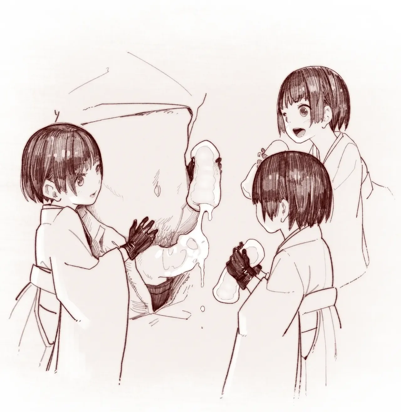 オトコで遊ぶメスガキちゃん達 イラスト大全 2020-2023 文字なし版 - page338