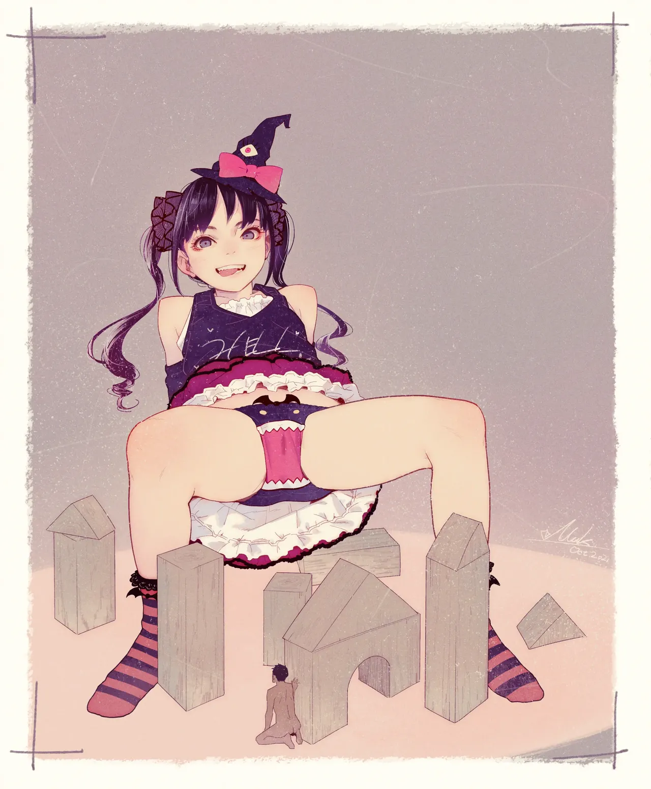 オトコで遊ぶメスガキちゃん達 イラスト大全 2020-2023 文字なし版 - page493