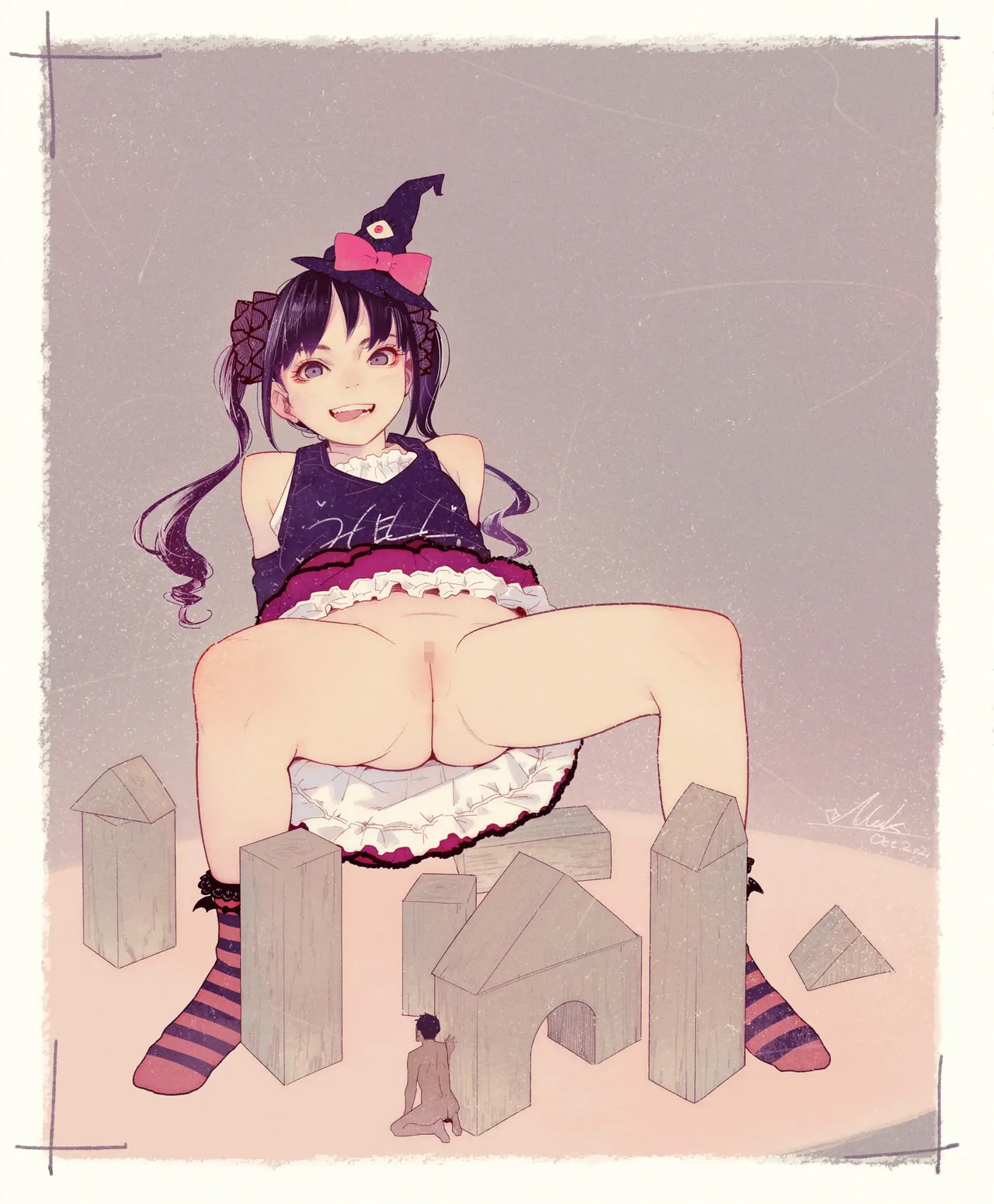 オトコで遊ぶメスガキちゃん達 イラスト大全 2020-2023 文字なし版 - page494