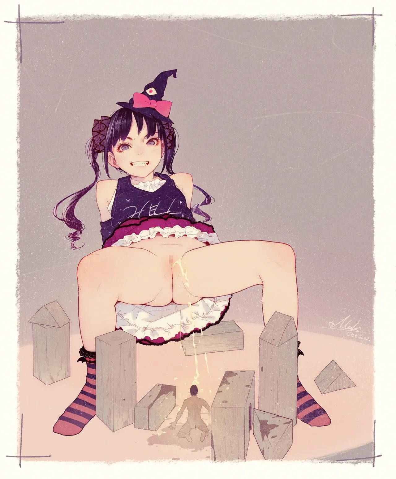 オトコで遊ぶメスガキちゃん達 イラスト大全 2020-2023 文字なし版 - page495