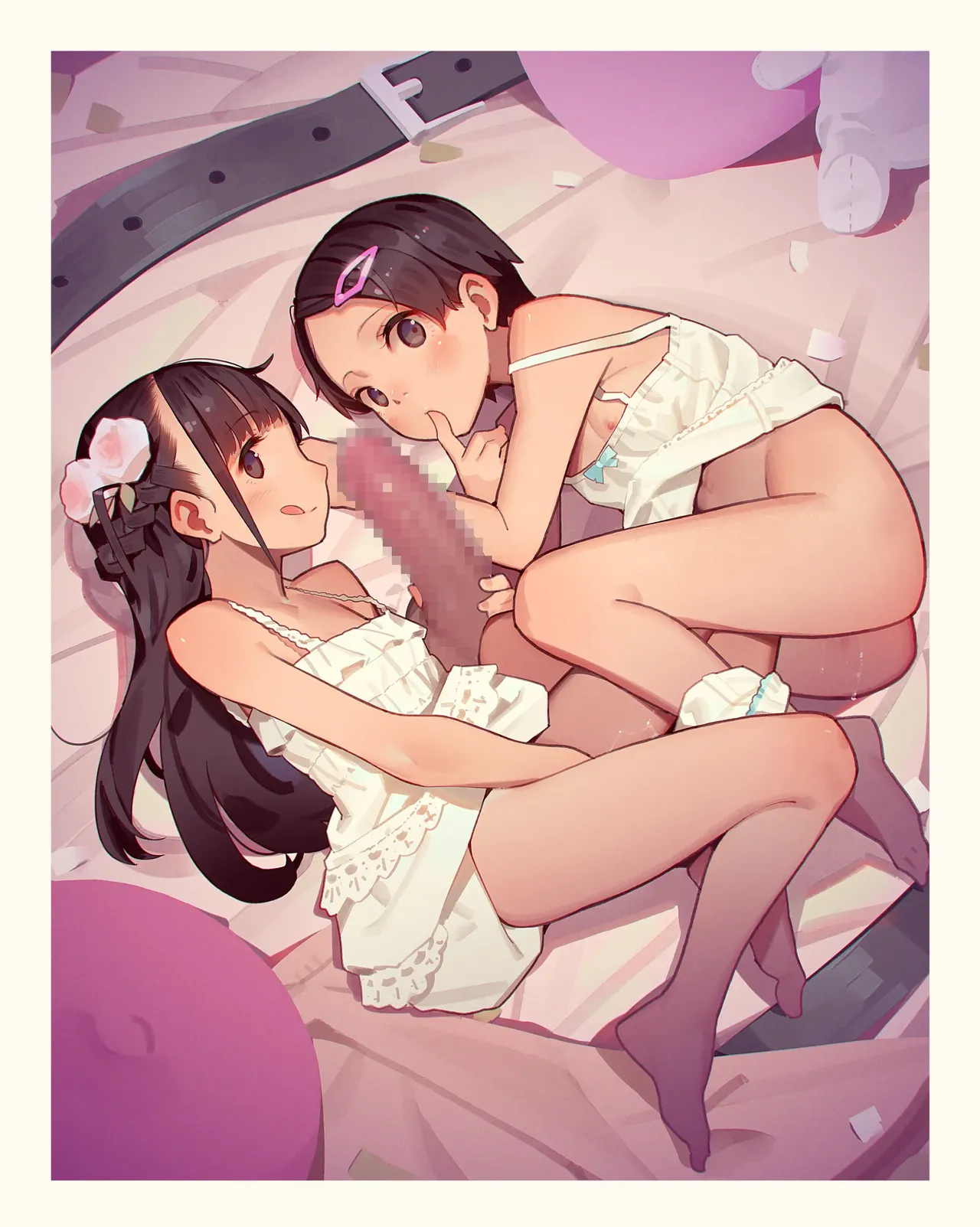 オトコで遊ぶメスガキちゃん達 イラスト大全 2020-2023 文字なし版 - page5