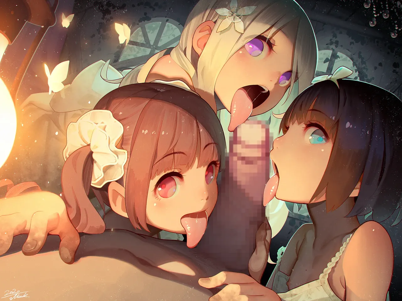 オトコで遊ぶメスガキちゃん達 イラスト大全 2020-2023 文字なし版 - page557