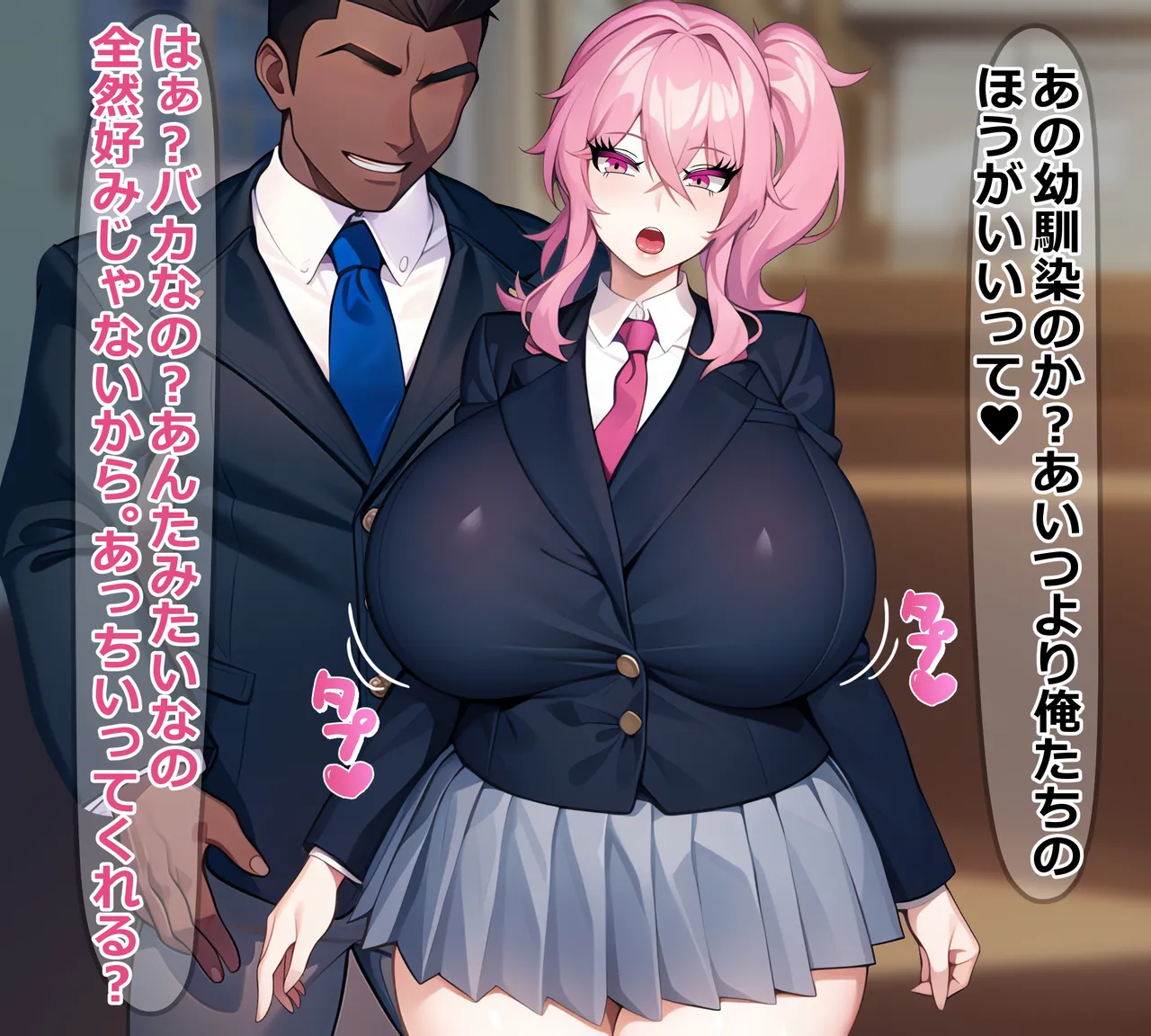 寝取られやすい爆乳幼馴染 - page12