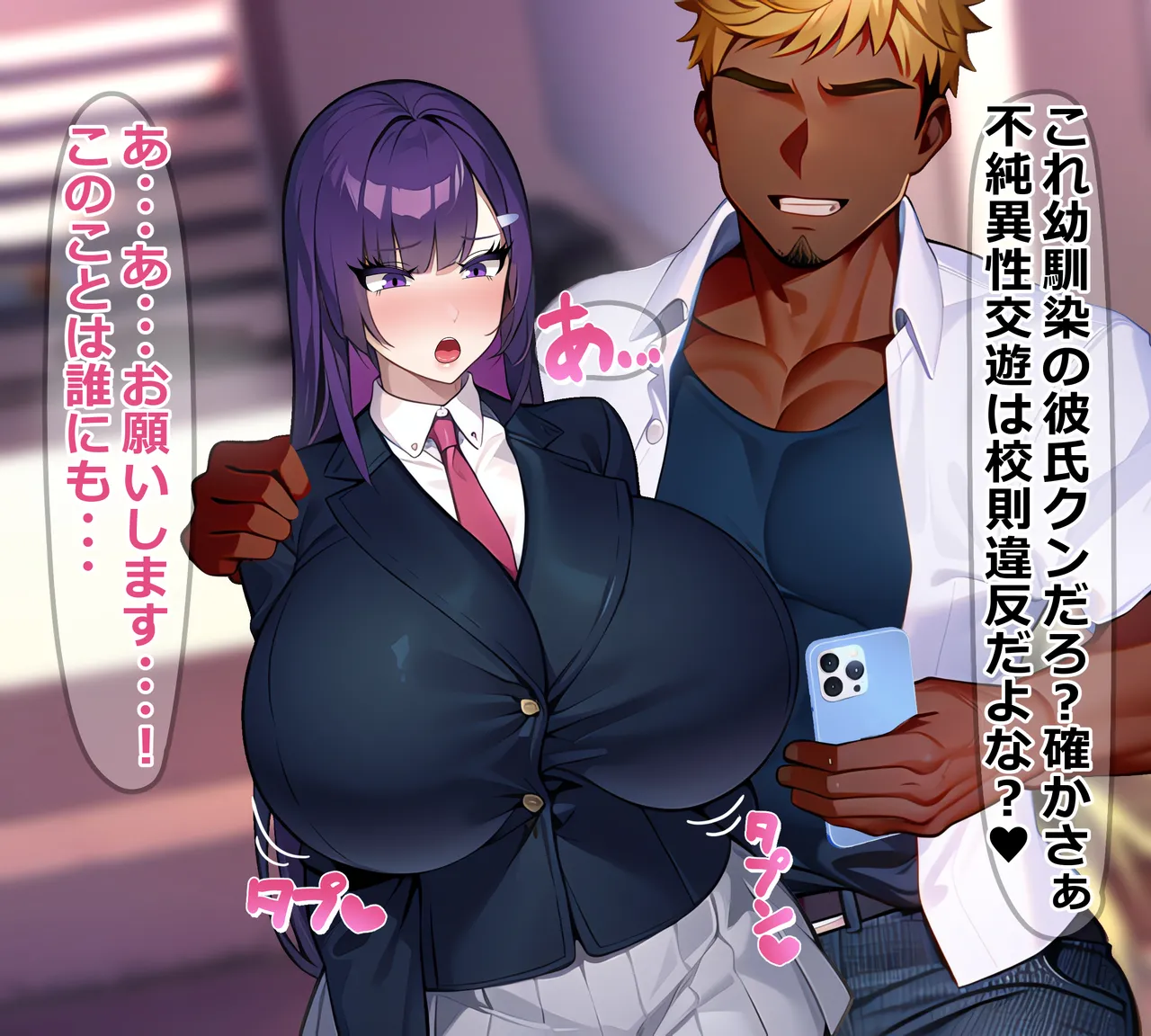 寝取られやすい爆乳幼馴染 - page80