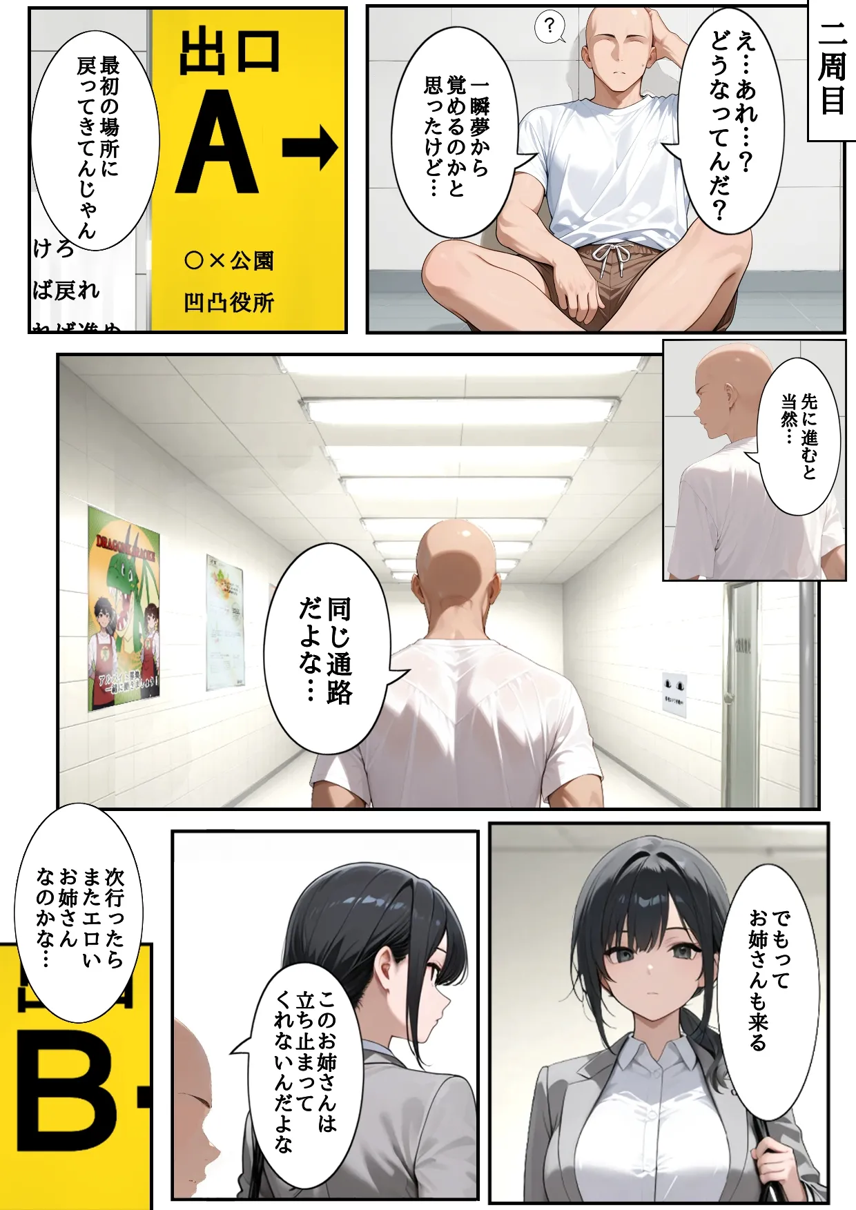 H番出口 見つけた異変がエロ過ぎて戻れない - page15