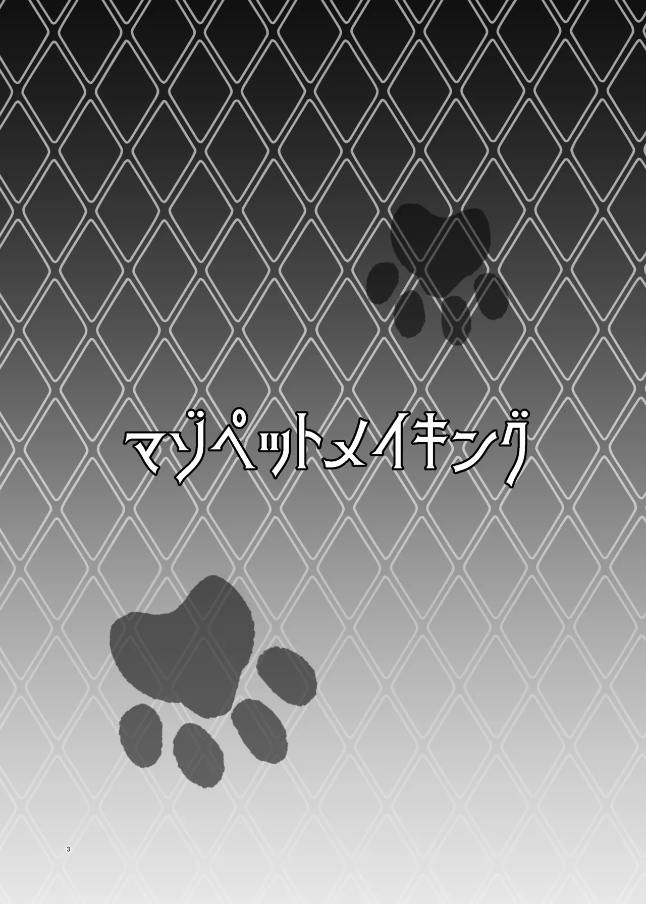 マゾペットメイキング - page3