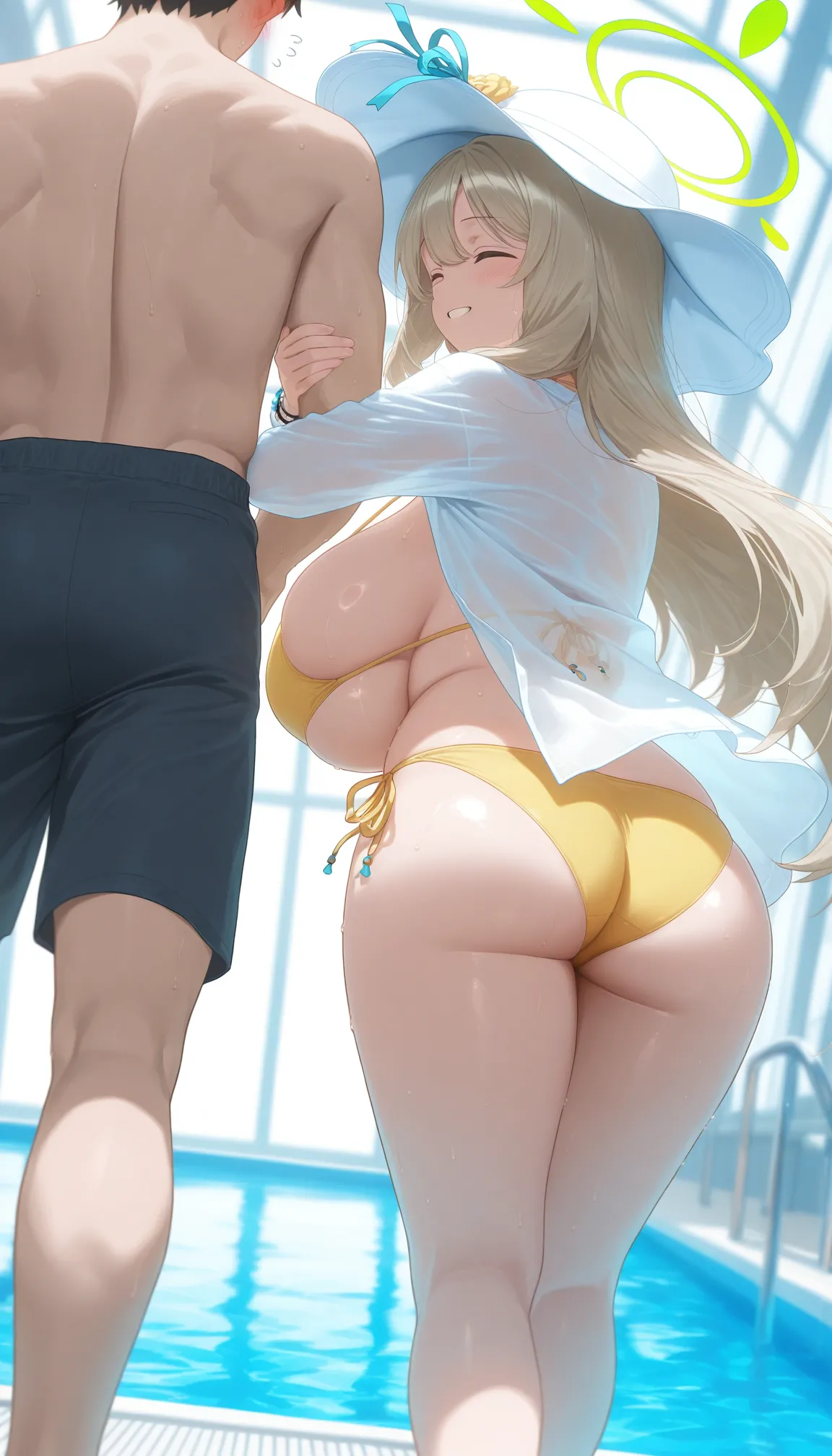 Nonomi - Summer with Sensei // ノノミ - 先生と過ごす夏  [210p] [AI Generated] - page15