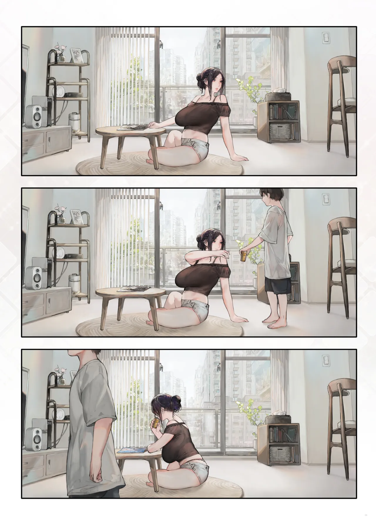 ご近所の奥さん休みの日は家で暇そう - page4