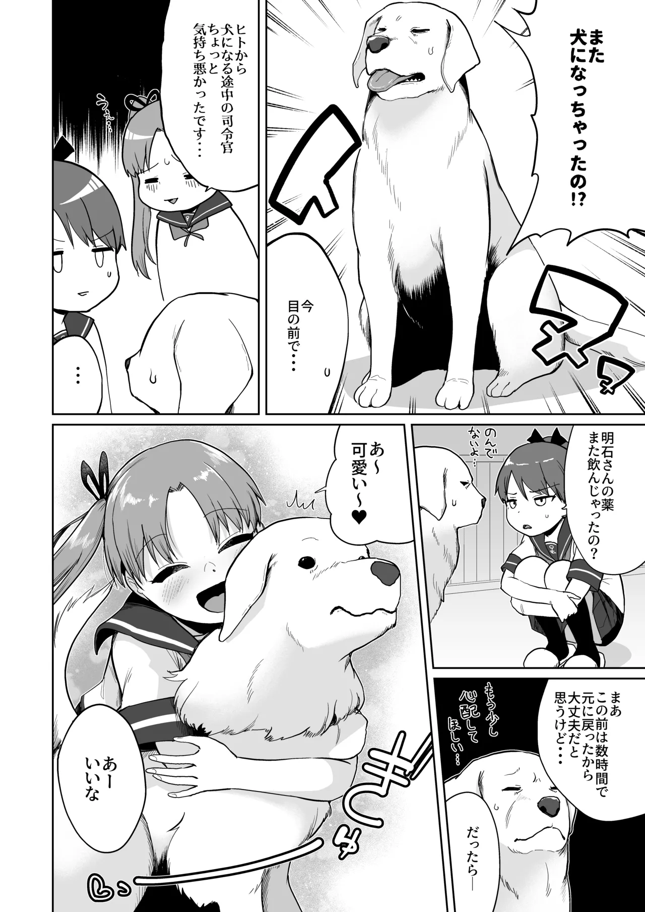 敷波綾波わんわんわん - page5