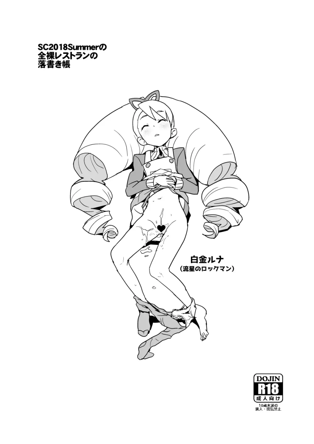 SC2018Summerの全裸レストランの落書き帳 - page11