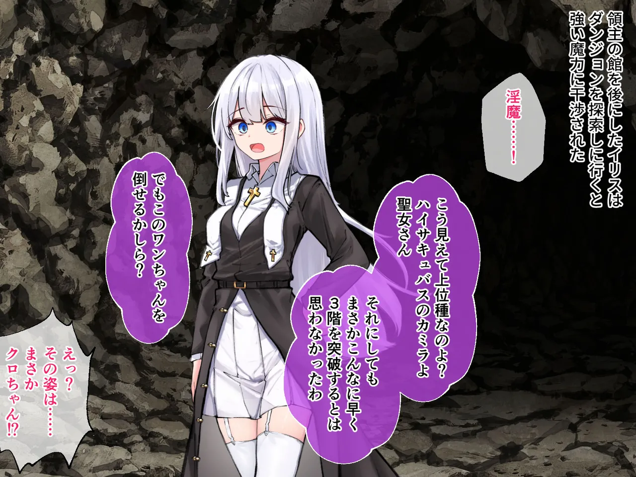 迷宮都市アサイラム CGノベル版 前編 ～性を蹂躙する魔物と屈辱の聖女～ - page115
