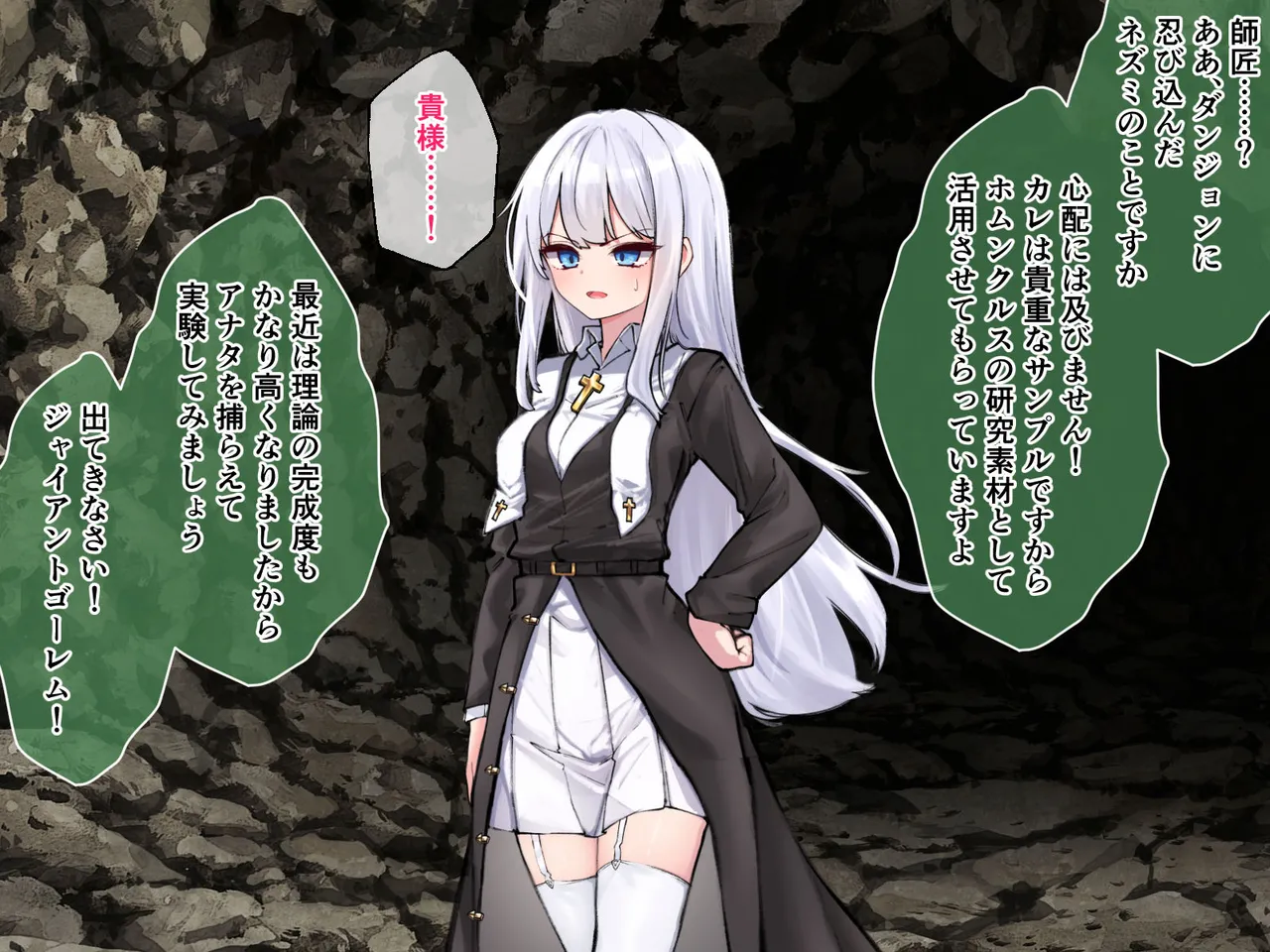 迷宮都市アサイラム CGノベル版 後編 ～聖女は堕ちて子宮で啼く～ - page23
