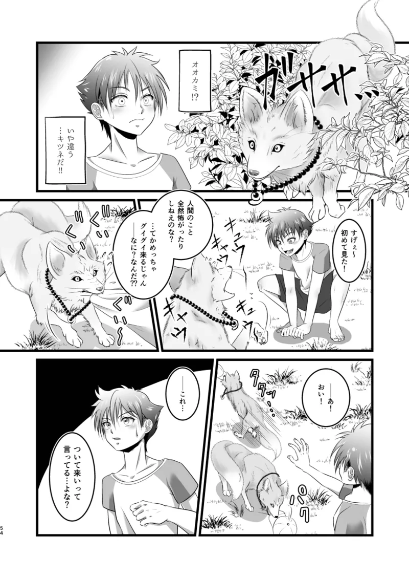 ないしょの妖怪物語 おきつねさまかたるしす！ - page5
