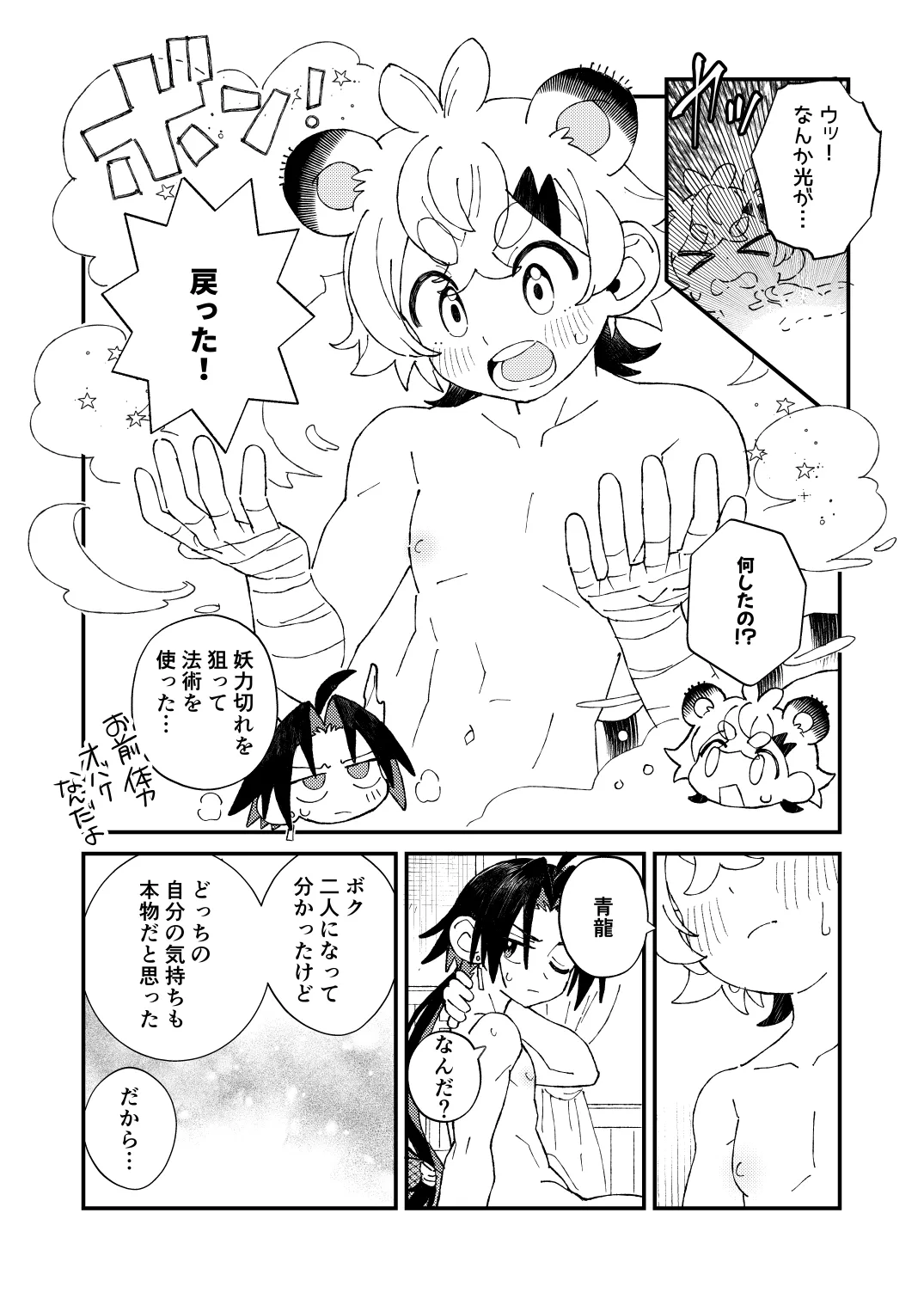 白虎くんと青龍3~白虎分身編~ - page26