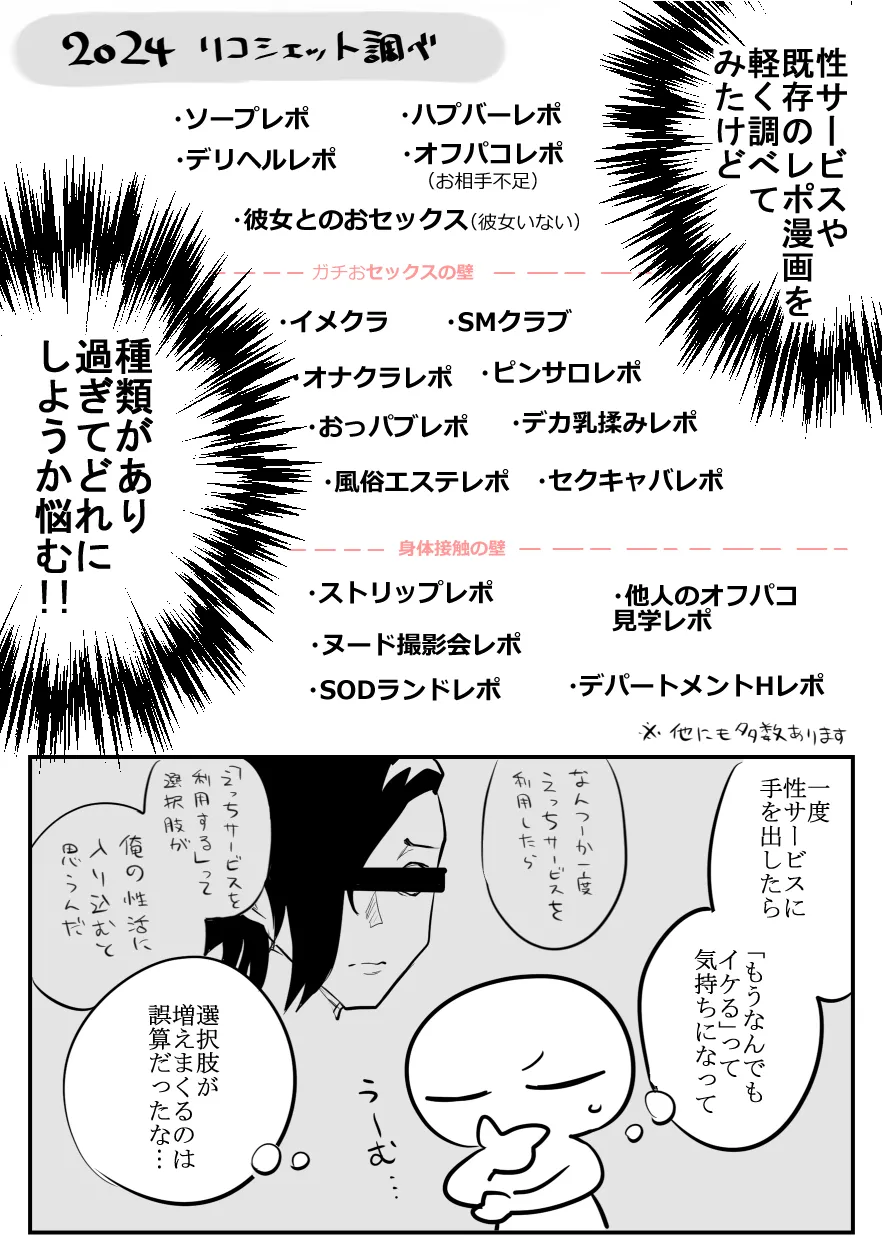 デリヘル行ってきたよのレポ漫画 - page4