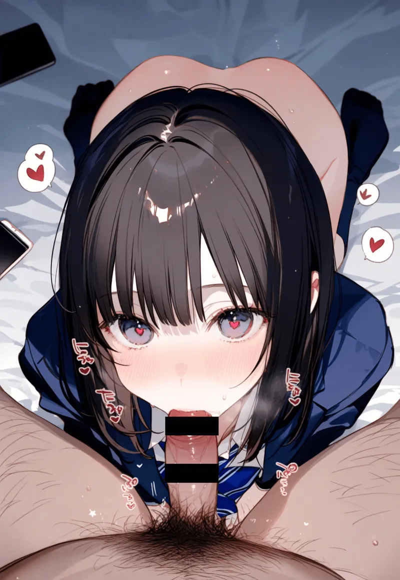 待ち合わせすっぽかしてしゃぶらされちゃうガールズ - page3