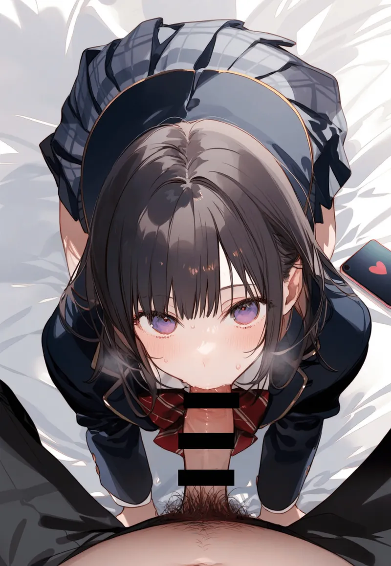 待ち合わせすっぽかしてしゃぶらされちゃうガールズ - page4