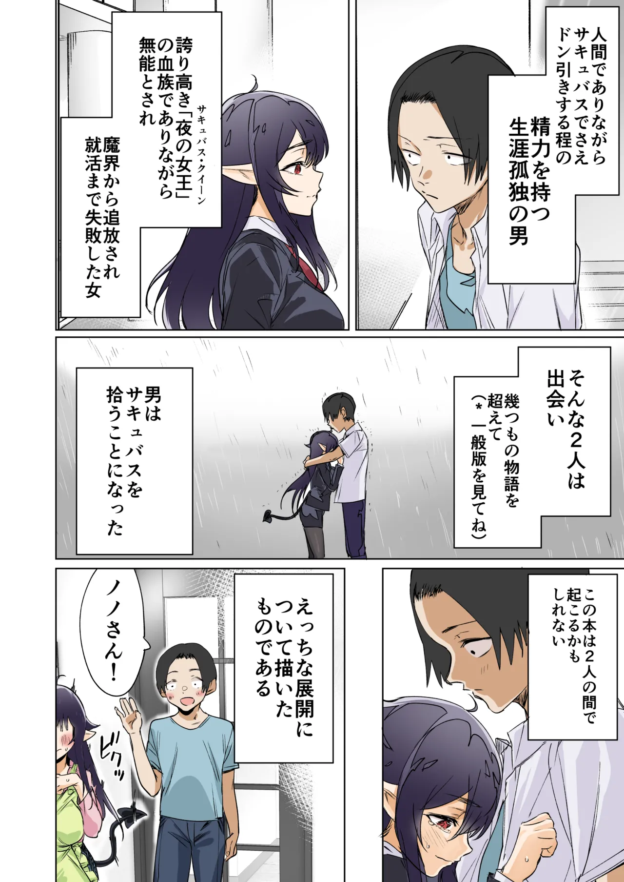 就活失敗したサキュバスさんを拾いました - page3