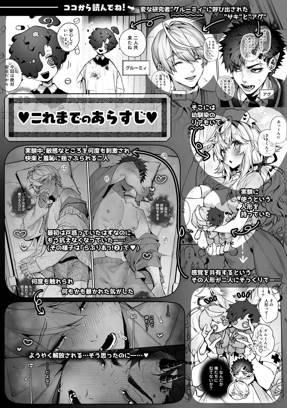 らぶりあっ！～もしも君が僕らと感覚共有する人形を弄んだら～ 3 - page3