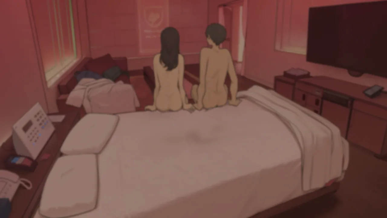 幼馴染同士、照れと緊張とぎこちなさがありつつの初ラブホ - page20