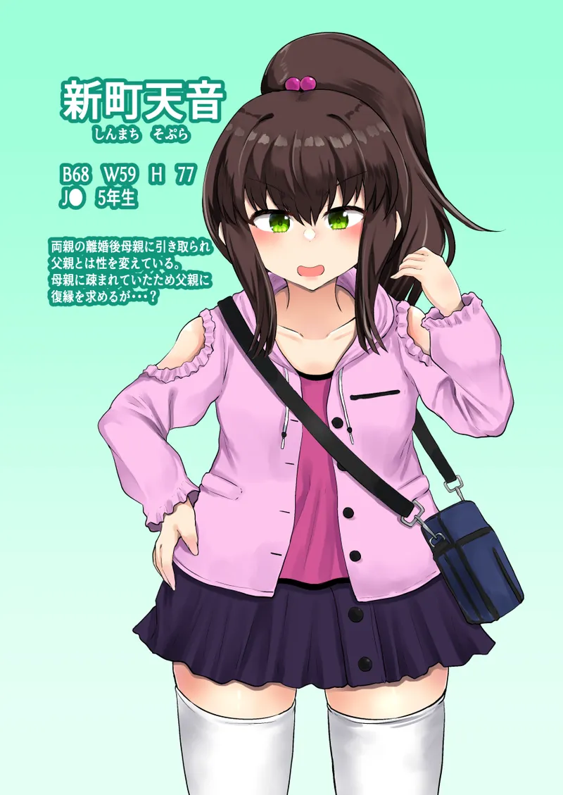 父娘背徳生活「俺を裏切ったメスガキ娘が復縁を求めてきたので調教してみた」新町 天音編 - page2