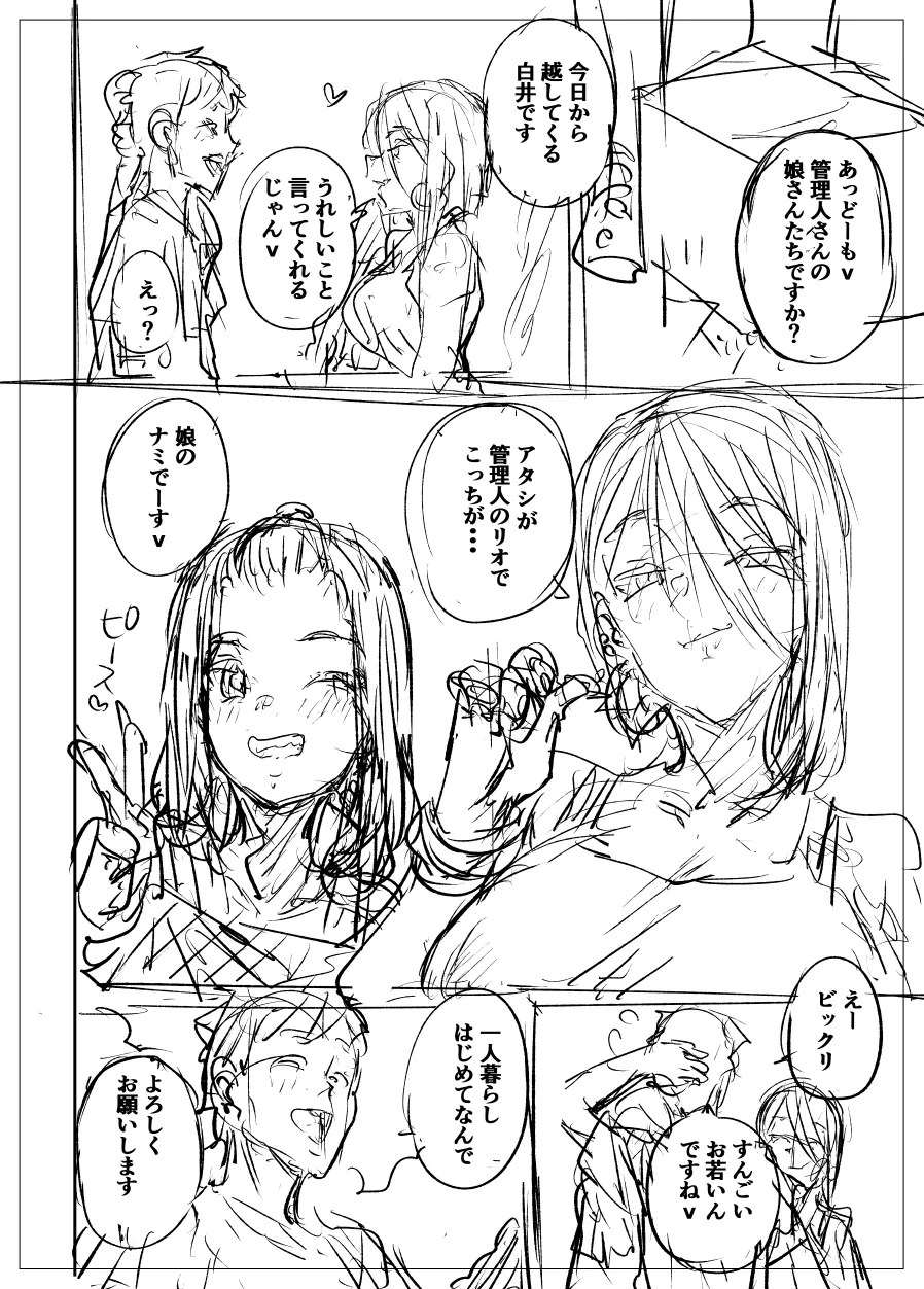 黒ギャル漫画の設定とボツネーム - page2