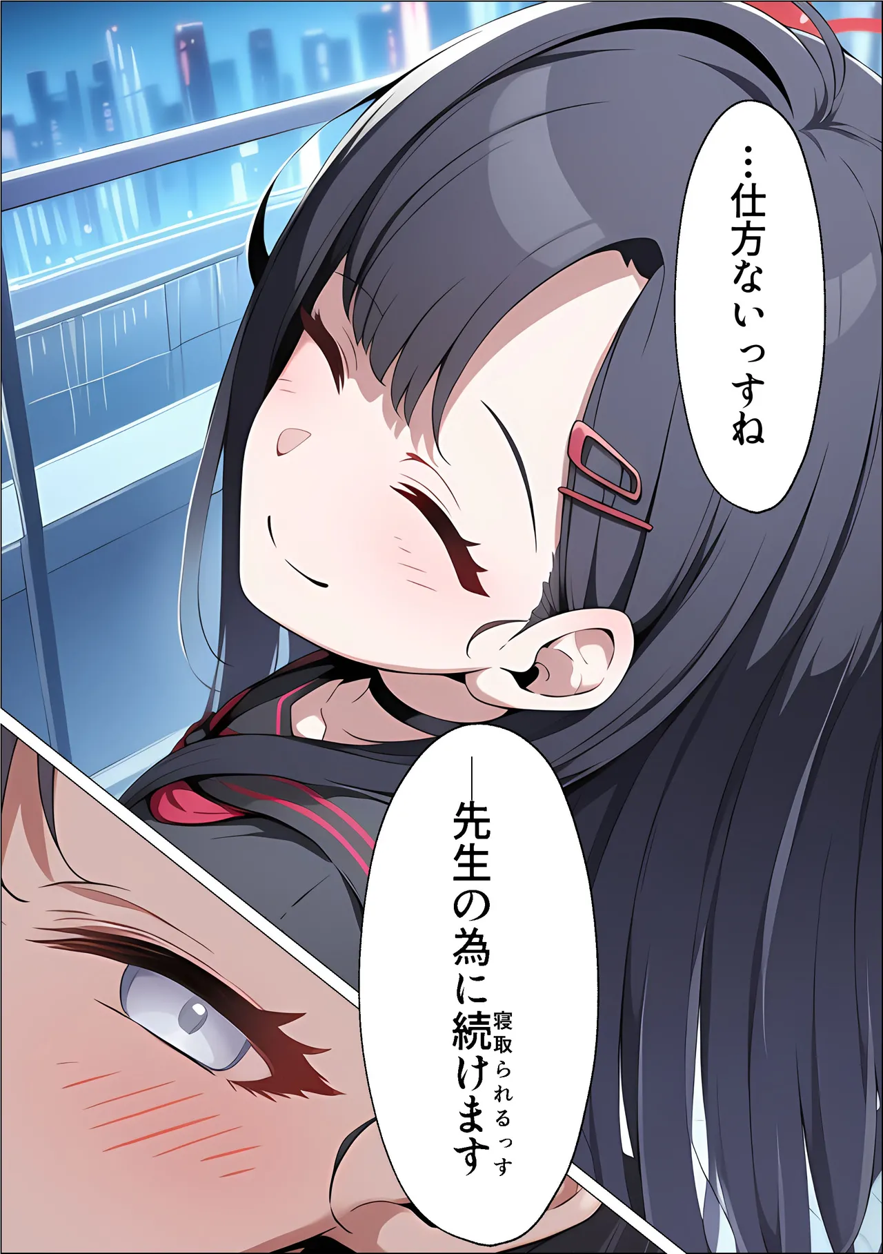 イチカNTR ～正義実現委員会の才女がパパ活おじさんに寝取られる話～ - page244