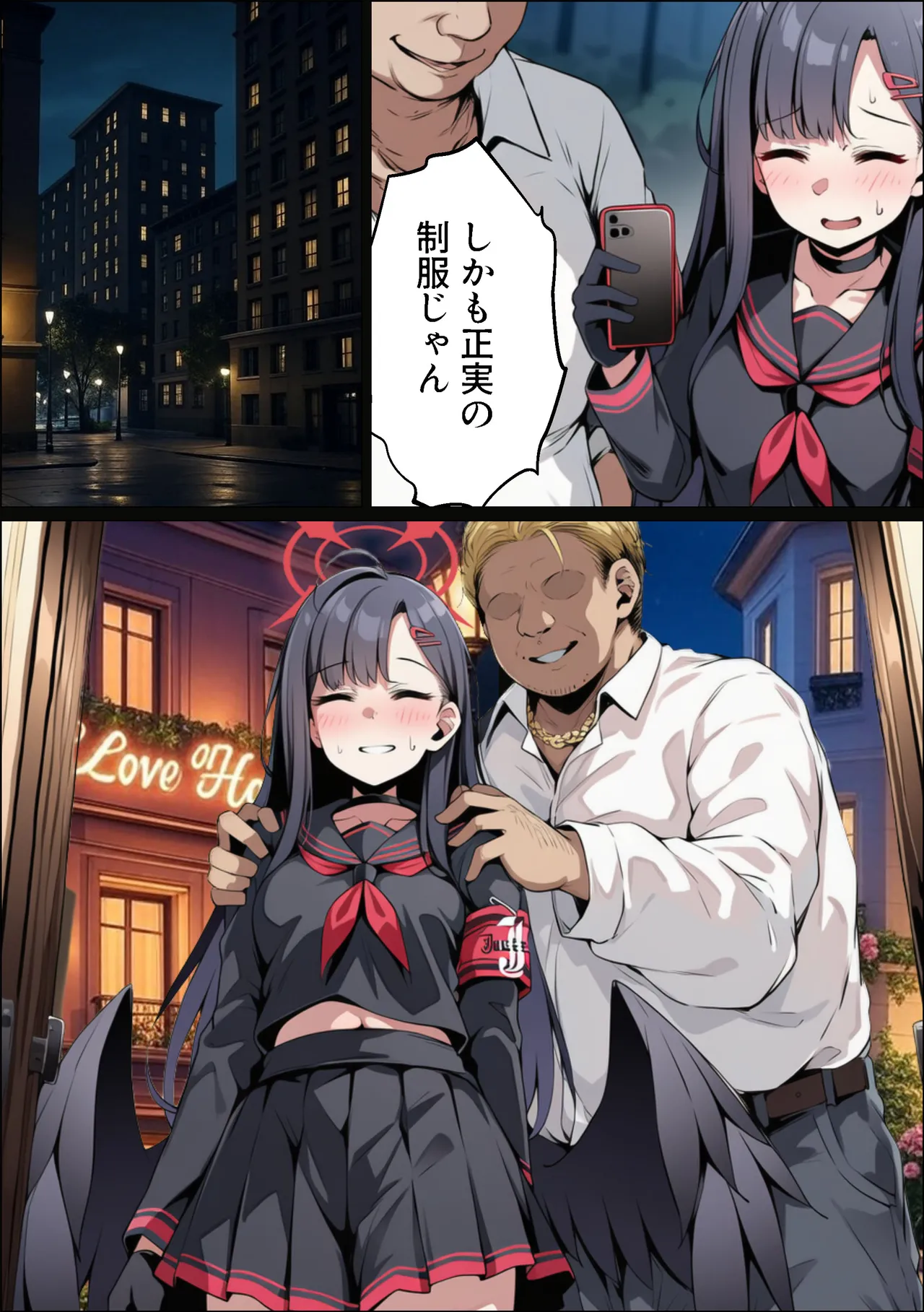 イチカNTR ～正義実現委員会の才女がパパ活おじさんに寝取られる話～ - page5