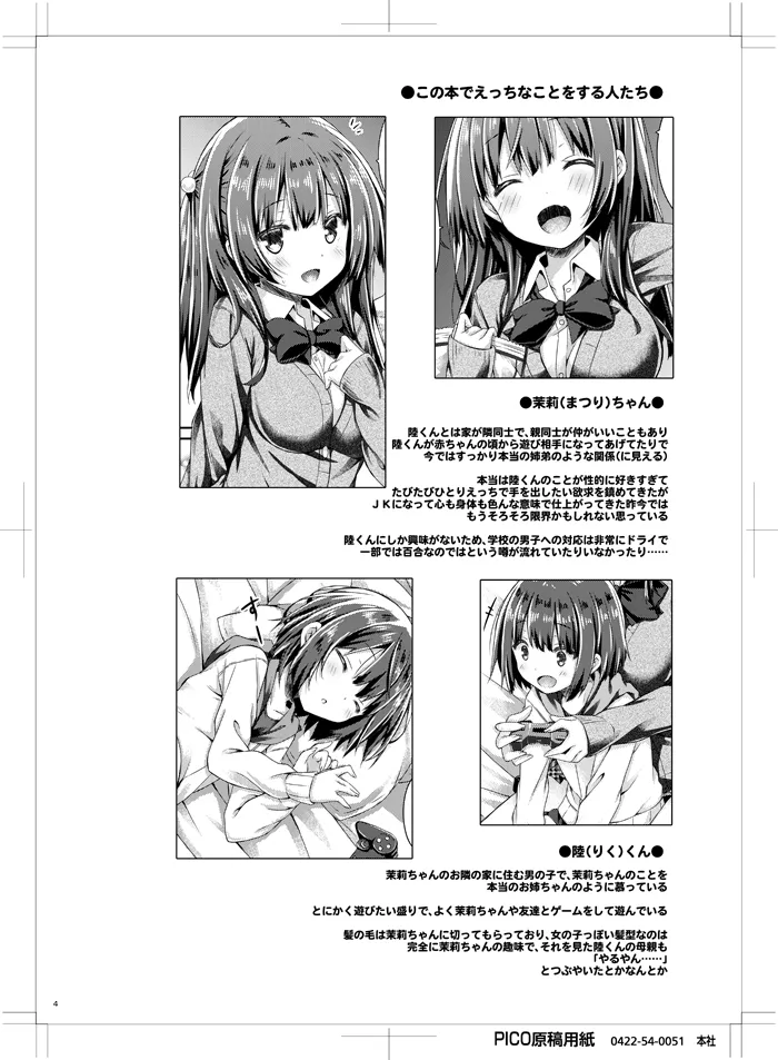 お姉ちゃんは君がおとなになるまで我慢できません。 - page3