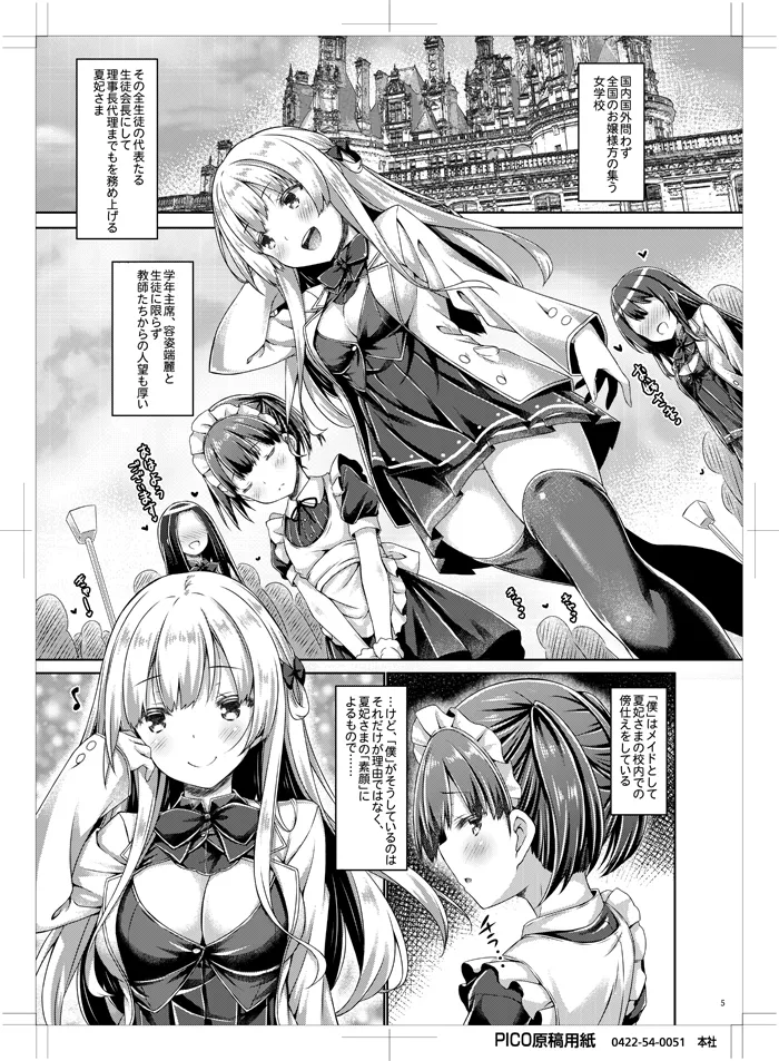 「僕」はお嬢様の愛玩メイド - page4