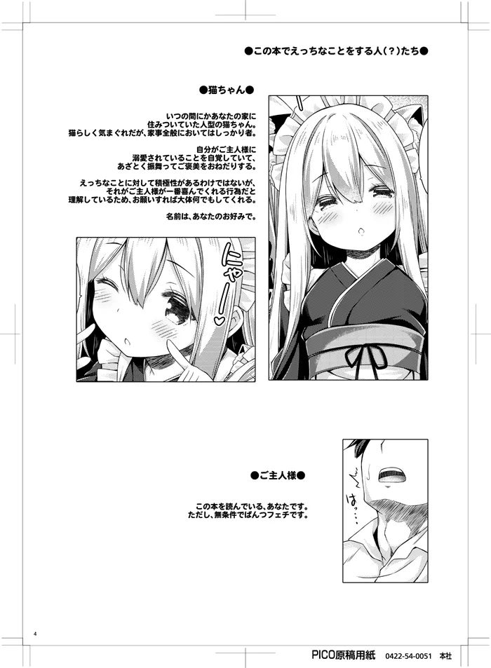 あなたのねこちゃんめいど。 - page3