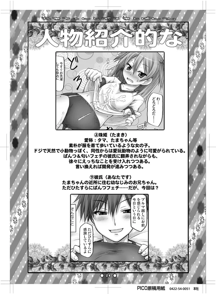 たまちゃんとぶるまとぱんつ。 - page2