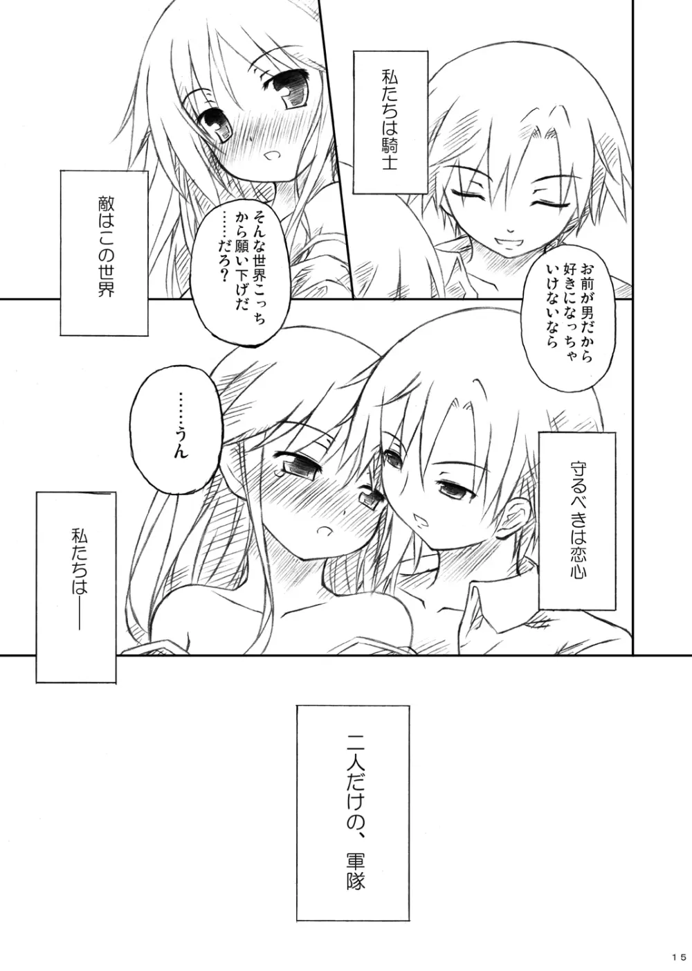 騎士×乙女 - page12