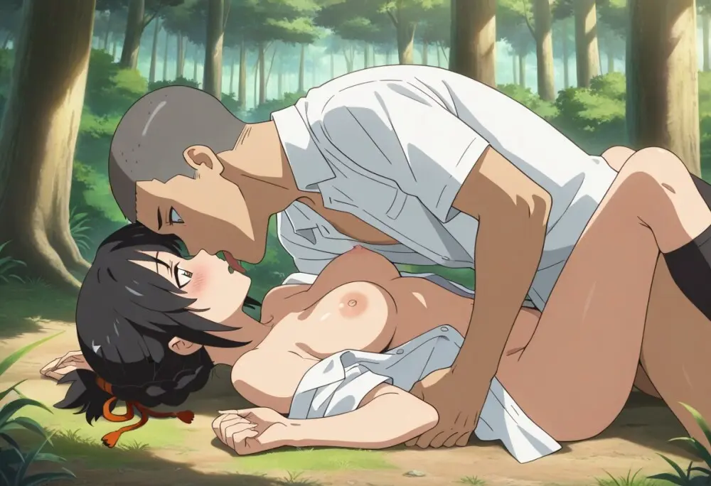 Mitsuha sex in the woods [AI generated] - page274