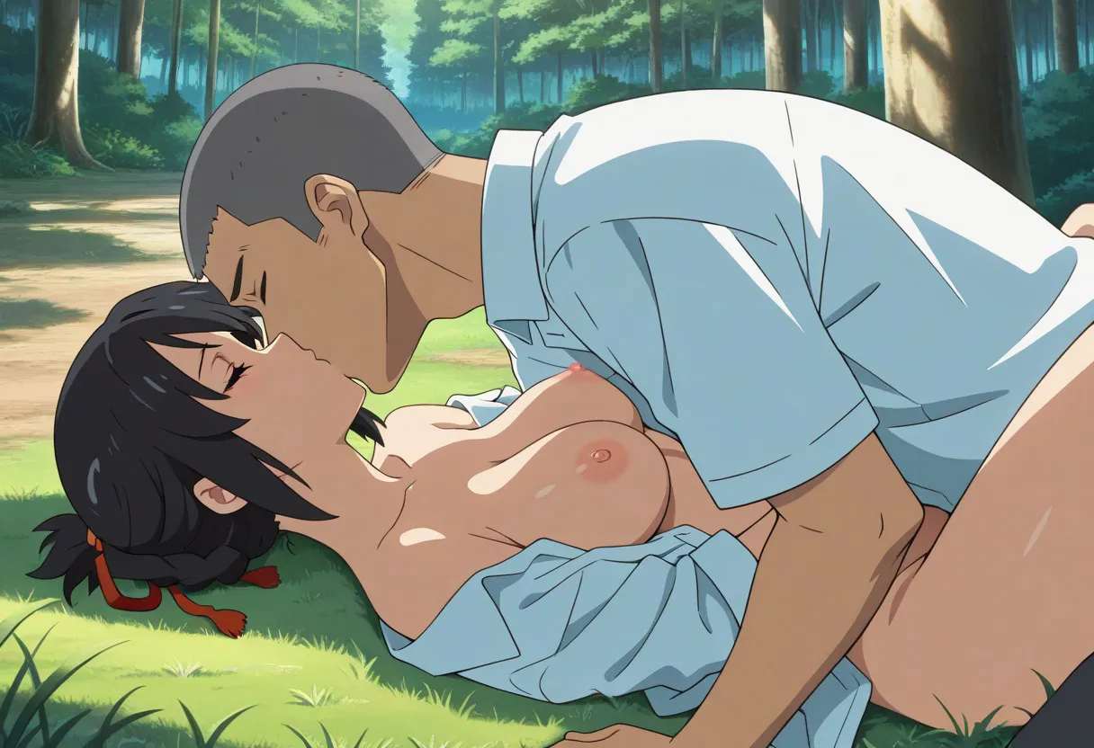 Mitsuha sex in the woods [AI generated] - page318