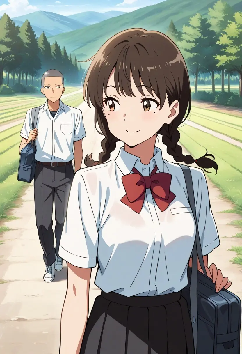 Mitsuha sex in the woods [AI generated] - page47