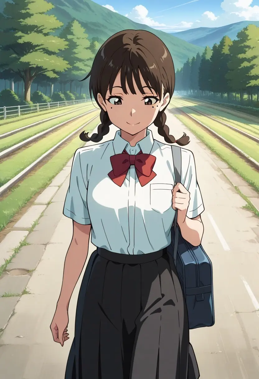 Mitsuha sex in the woods [AI generated] - page50
