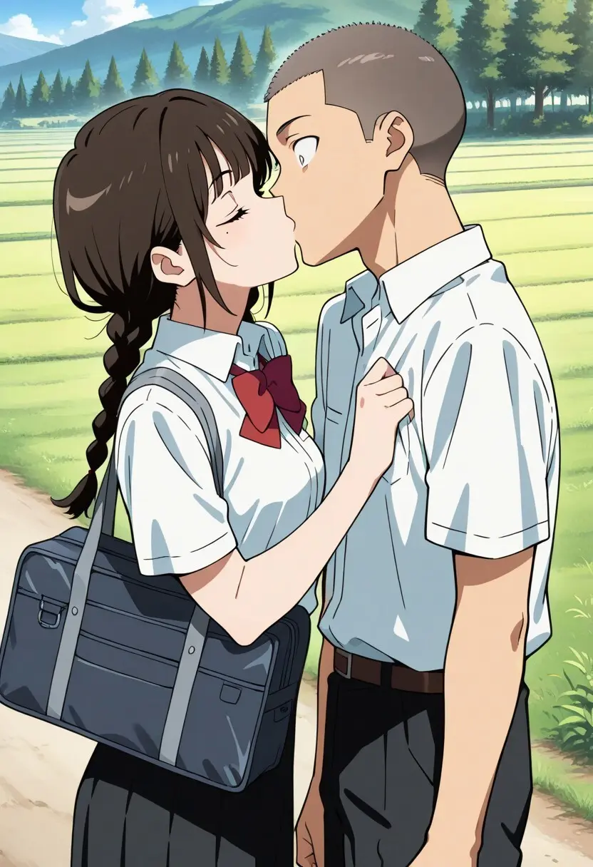 Mitsuha sex in the woods [AI generated] - page52