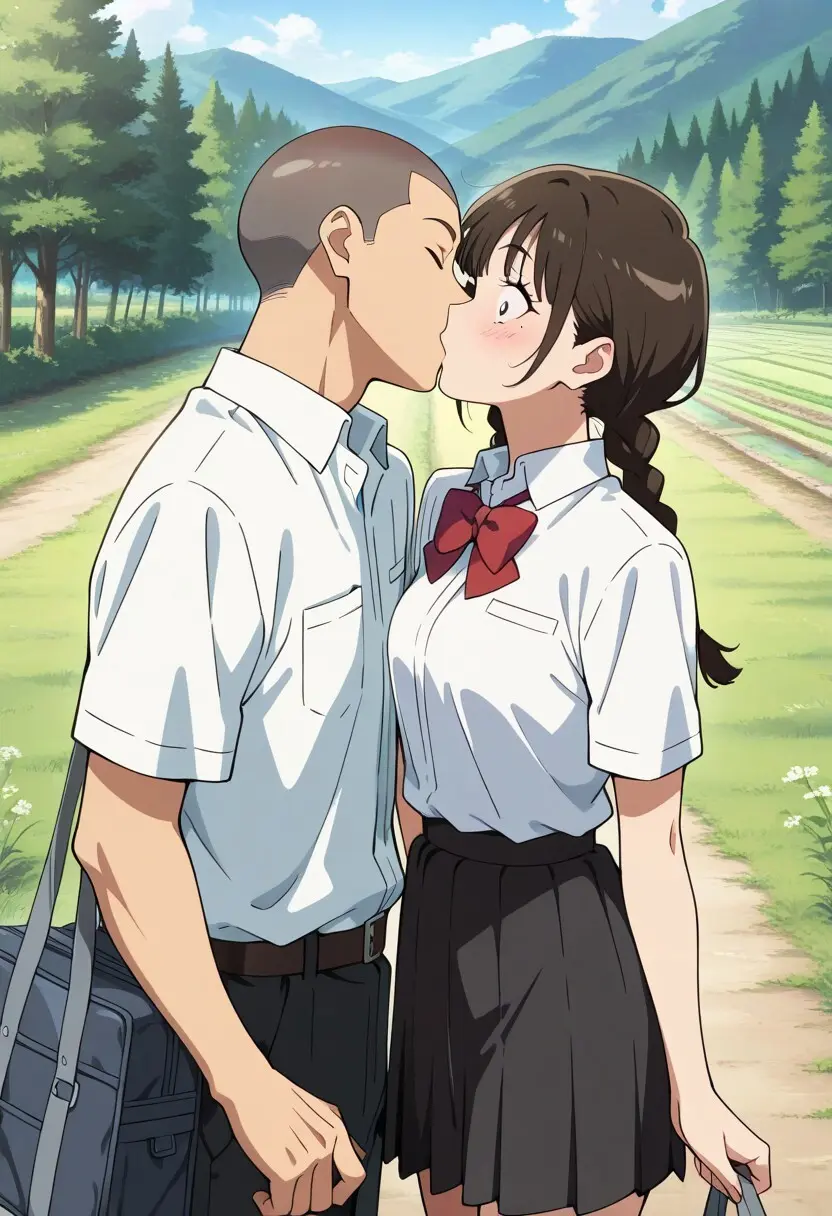 Mitsuha sex in the woods [AI generated] - page54
