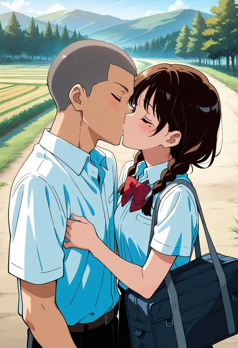 Mitsuha sex in the woods [AI generated] - page55
