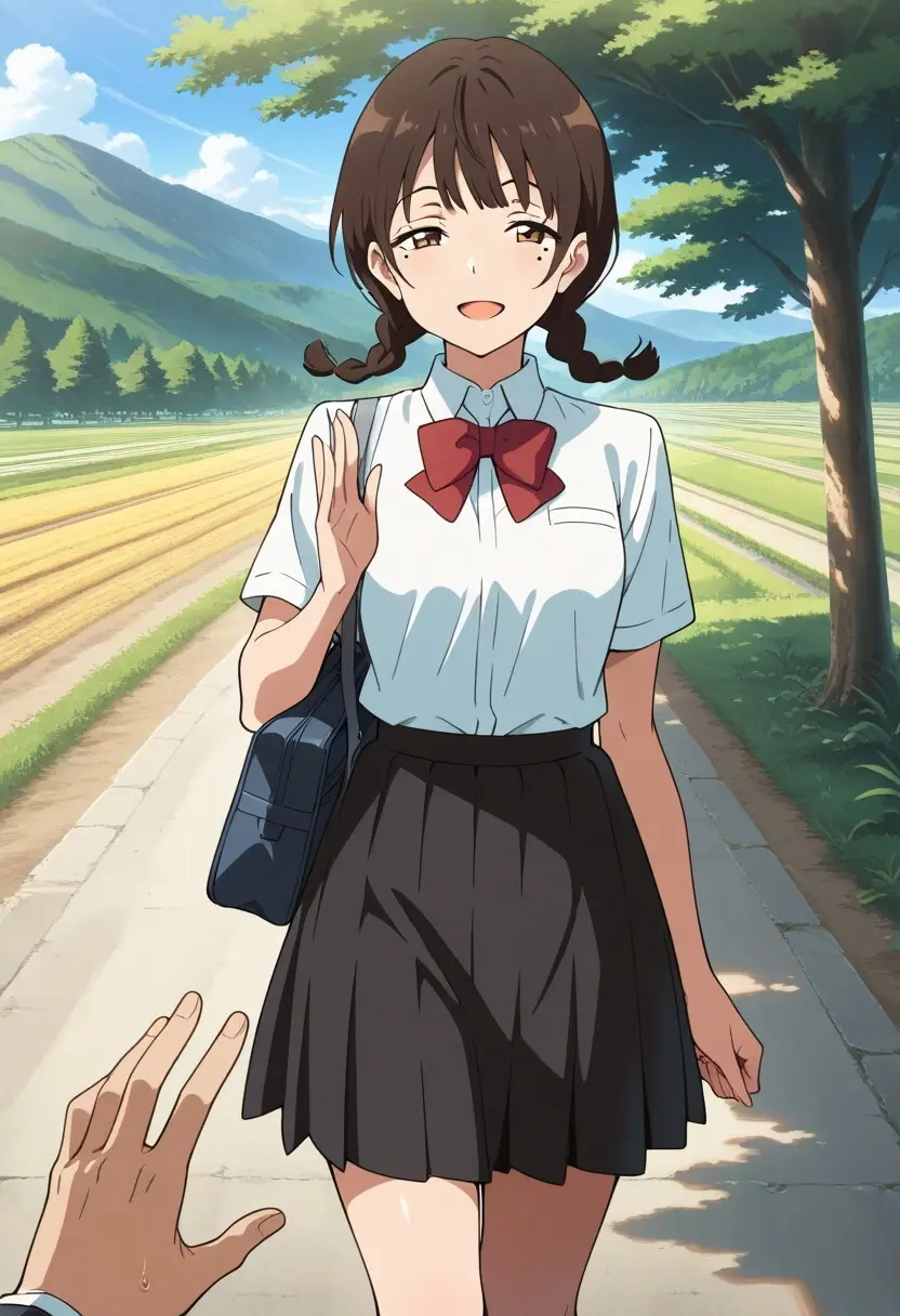 Mitsuha sex in the woods [AI generated] - page67