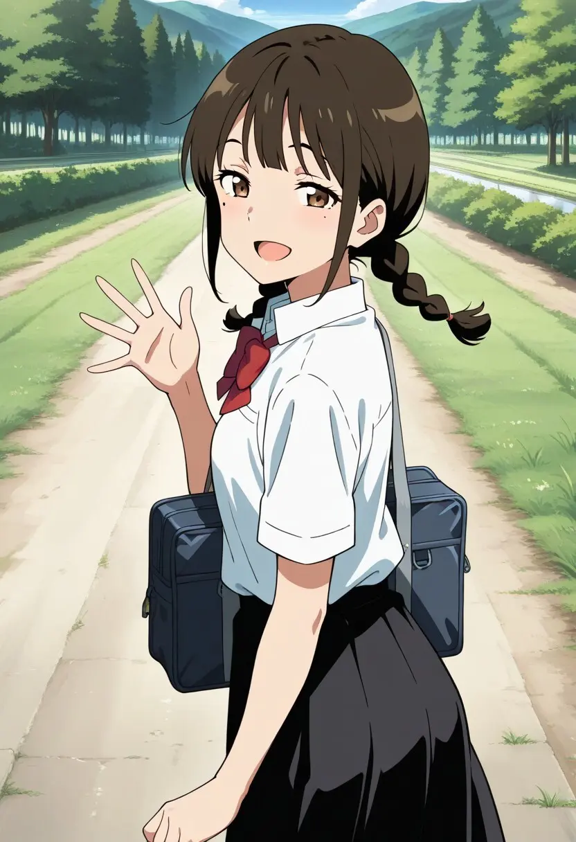 Mitsuha sex in the woods [AI generated] - page68