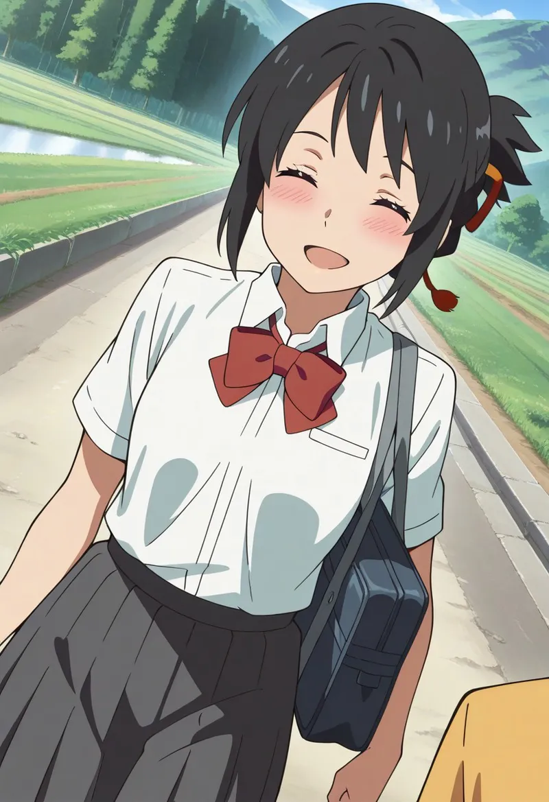 Mitsuha sex in the woods [AI generated] - page74
