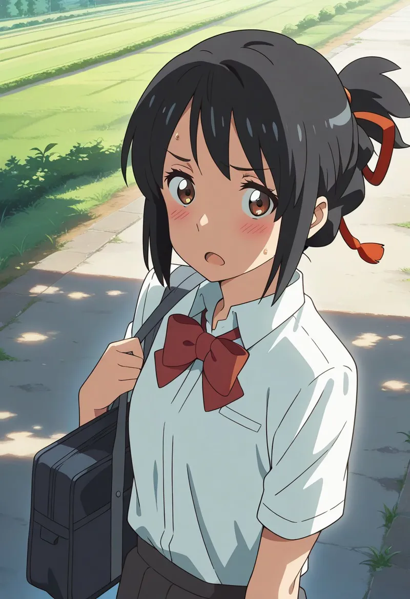 Mitsuha sex in the woods [AI generated] - page82