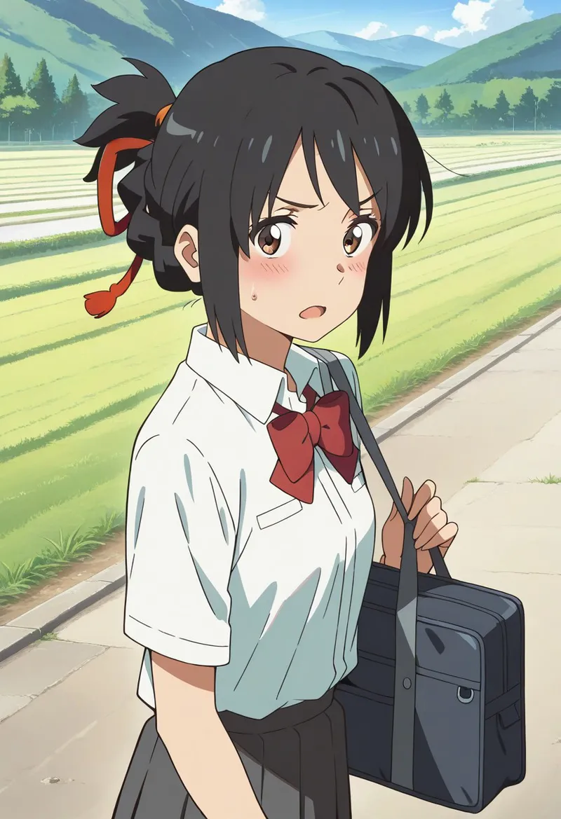 Mitsuha sex in the woods [AI generated] - page84