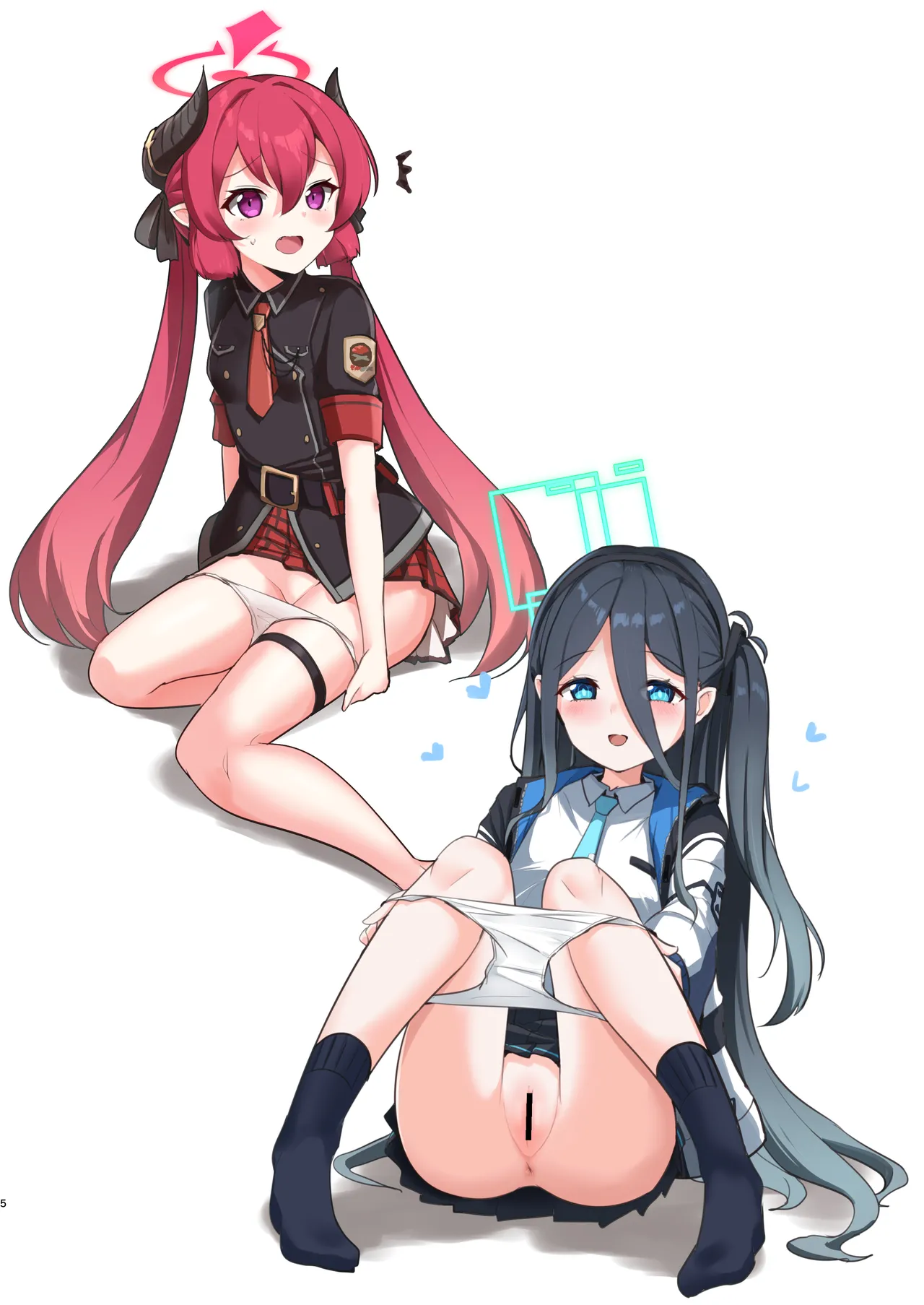 スカートたくしあげ＆パンツおろすだけの本 フルカラー版 - page5